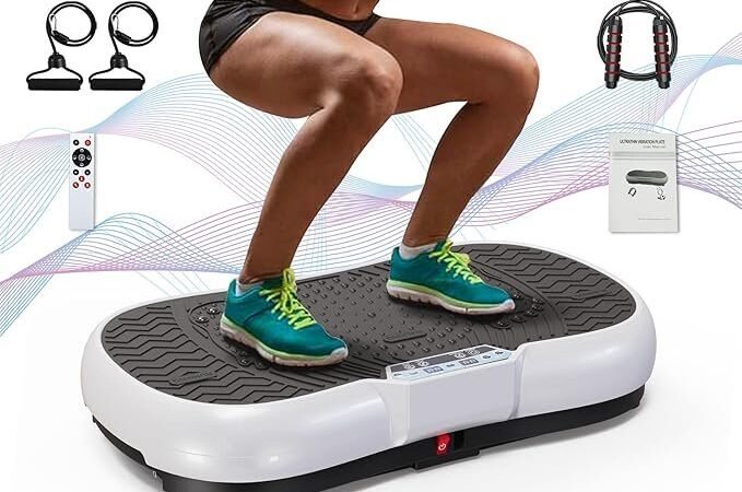 Bigzzia Vibration Plate Exercise Machine